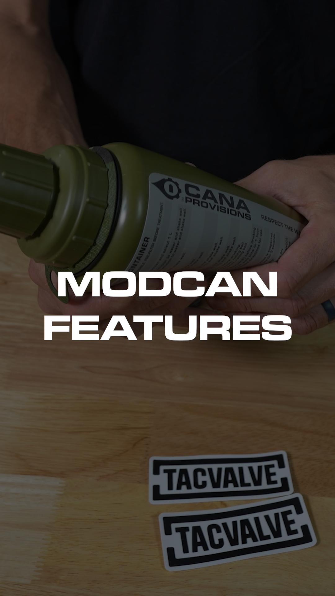 MODCAN + Gas Mask Cap Combo | Cana Provisions
